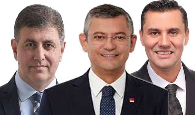 Özgür Özel , Cemil Tugay ve Ferdi Zeyrek