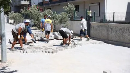 DİDİM BELEDİYESİ’NDEN EFELER MAHALLESİ’NDE ULAŞIMI GÜÇLENDİREN ÇALIŞMA