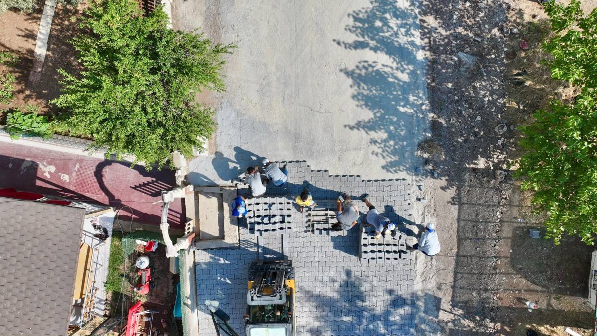 DİDİM BELEDİYESİ EFELER MAHALLESİ'Nİ MODERN BİR GÖRÜNÜME KAVUŞTURUYOR