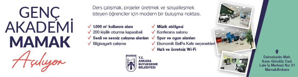 Ankara Büyükşehir Mamak Genç Akademi Açılıyor